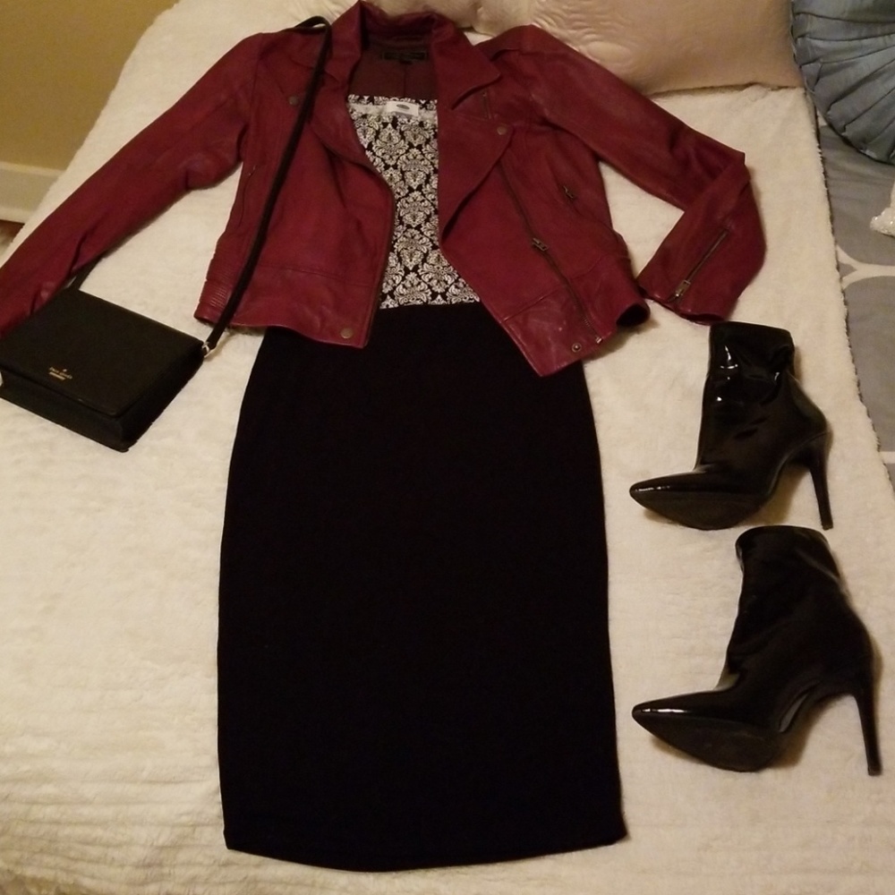 Bodycon Midi Skirt